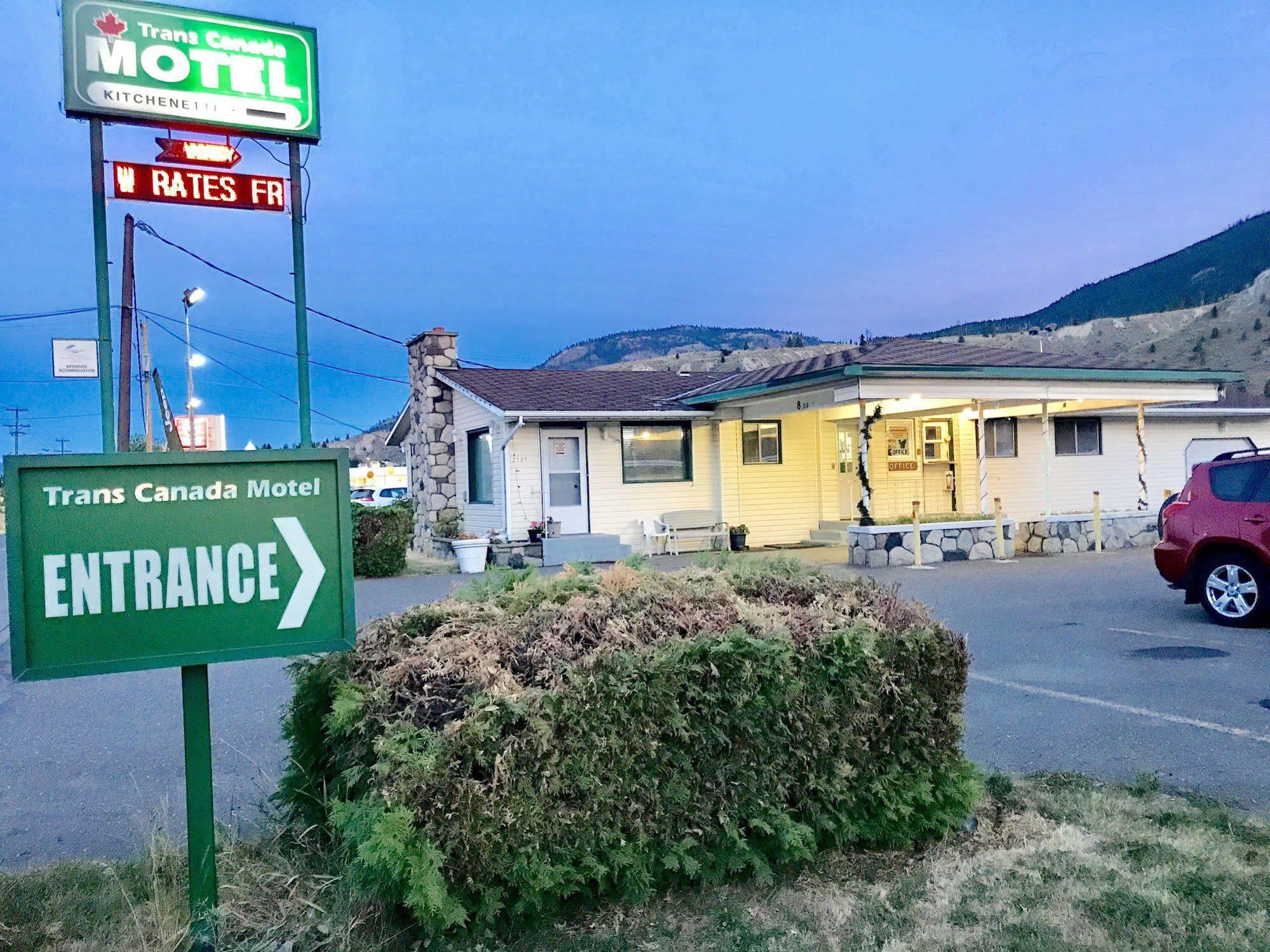 Trans Canada Motel Kamloops Exterior foto